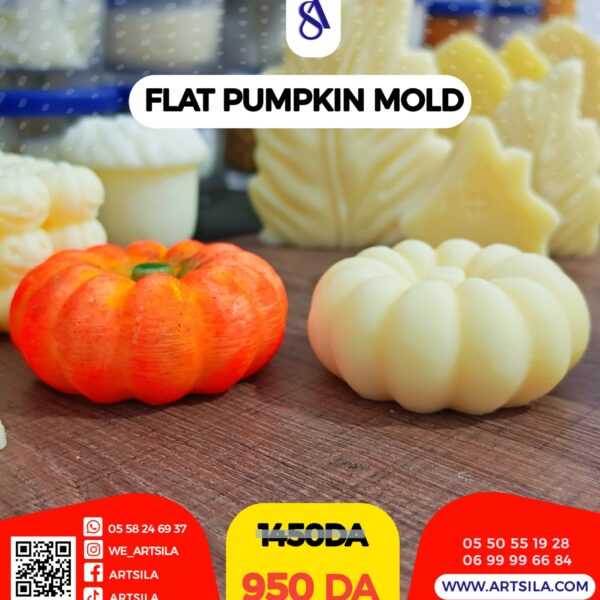 FLAT PUMPKIN MOLD