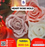 HEART ROSE CANDLE MOLD - Image 5