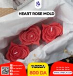 HEART ROSE CANDLE MOLD - Image 4