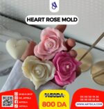 HEART ROSE CANDLE MOLD - Image 3