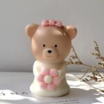 TEDDY COUPLE CANDLE MOLD - Image 6