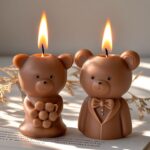 TEDDY COUPLE CANDLE MOLD - Image 4