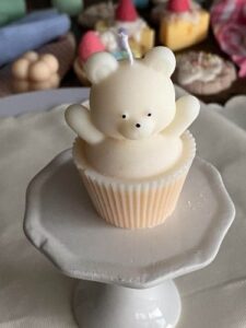 TEDDY CUPCAKE CANDLE MOLD - Image 8
