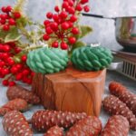 قالب شمعة الصنوبر تصميم جديد - Image 2