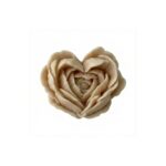 قالب وردة القلب للشموع