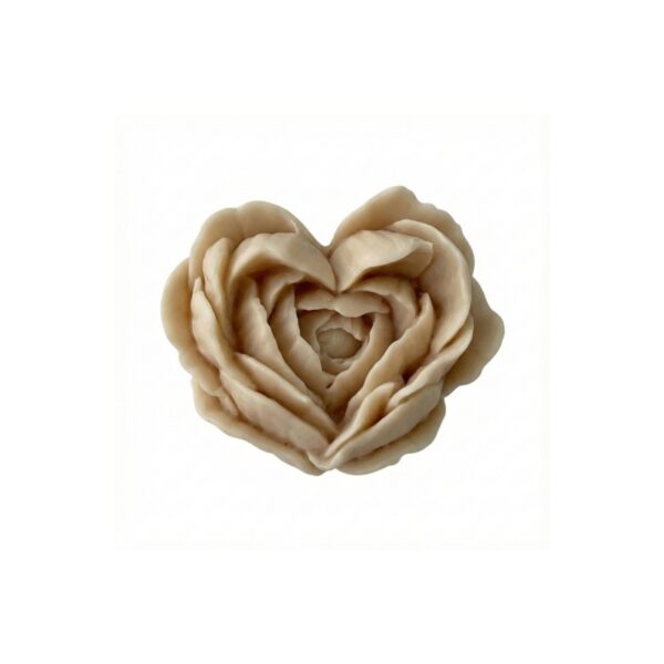 قالب وردة القلب للشموع