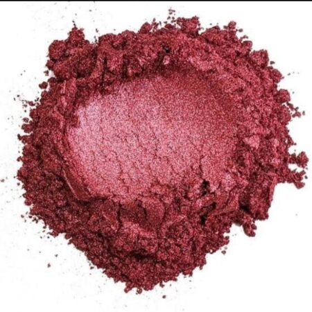 10g natural mica colors - Dark Red