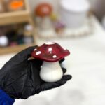 قالب فطر كونكريت لحامل الشموع